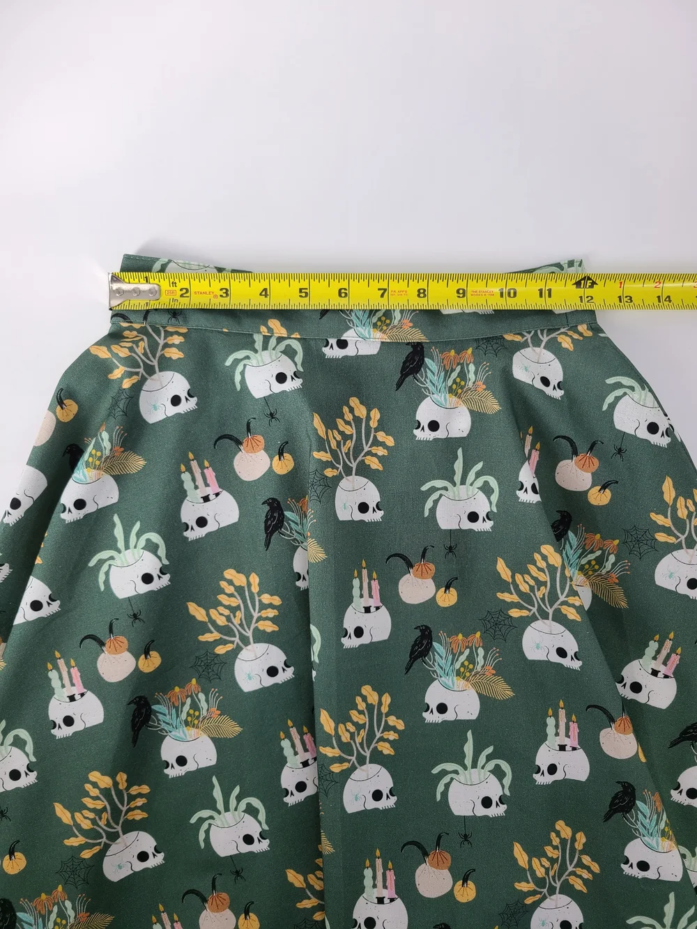 Retrolicious 100% Cotton Summerween Blouse And Skirt Set Size XS